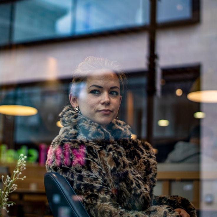 Portrait of Mina Takahashi, group coordinator and fusion cooking expert